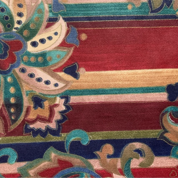 MASHAM - LUXURY PRINTED ENGLISH COTTON FABRIC - Picture 3 of 4